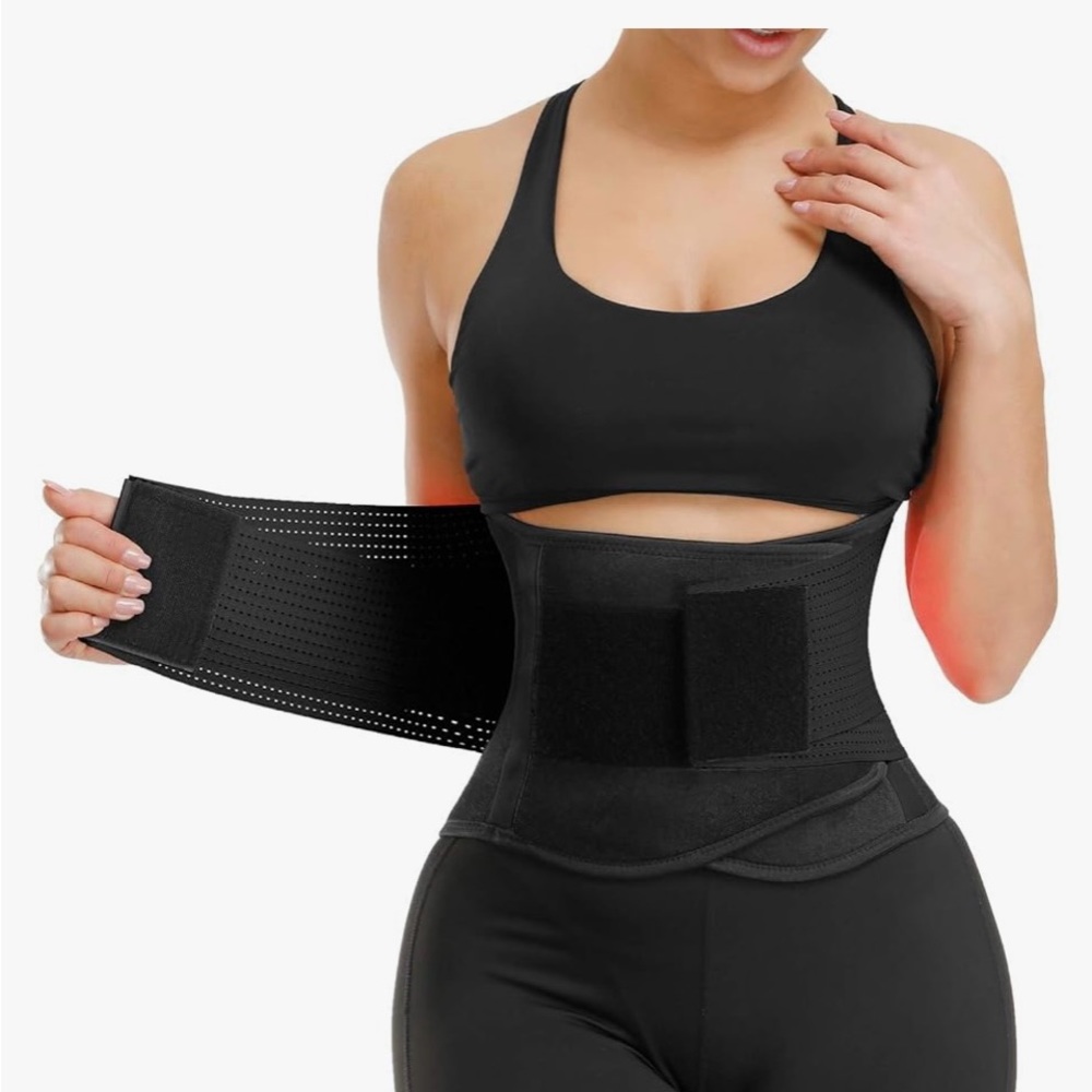 Velcro workout belt